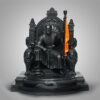 Chatrapati Shivaji Maharaj Sculpture - Black