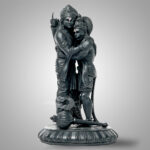 Handcrafted Ram Hanuman sculpture for home