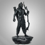 Handcrafted Shree Ram sculpture for spiritual home decor