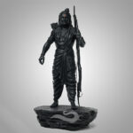 Handcrafted Shree Ram sculpture for spiritual home decor