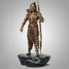 Shree Ram sculpture - Copper