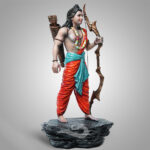 Handcrafted Shree Ram sculpture for spiritual home decor