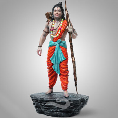 Handcrafted Shree Ram sculpture for spiritual home decor