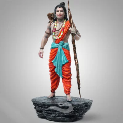 Handcrafted Shree Ram sculpture for spiritual home decor