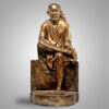 Shree Saibaba Sculpture - Copper