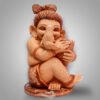 10 Inches Modak balganesha - Brown