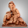 12 Inches Elephant balganesha - Brown