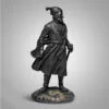 Chatrapati Shivaji Maharaj Sculpture 12 Inches - Black