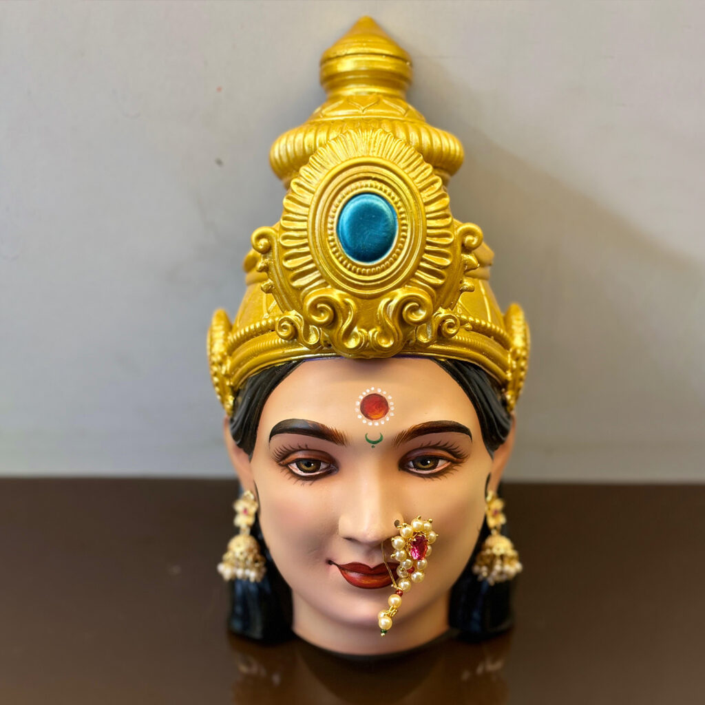 Handcrafted Devi Mukhvta sculpture